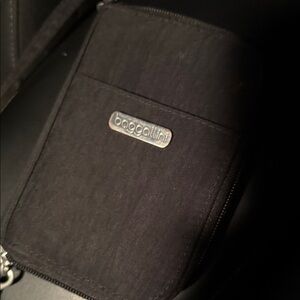 Baggallini Black Compact Wallet